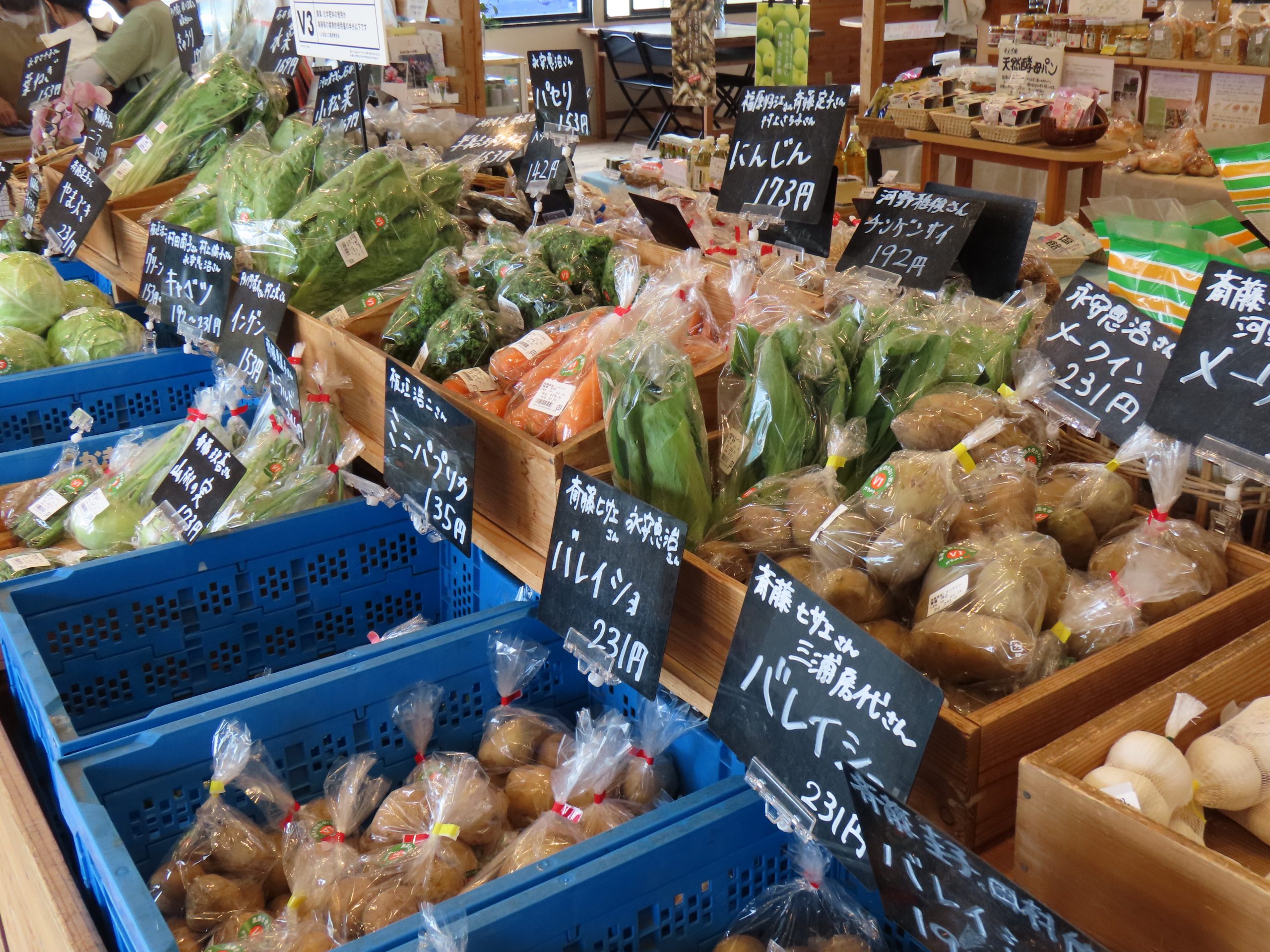 吉賀町の有機野菜
